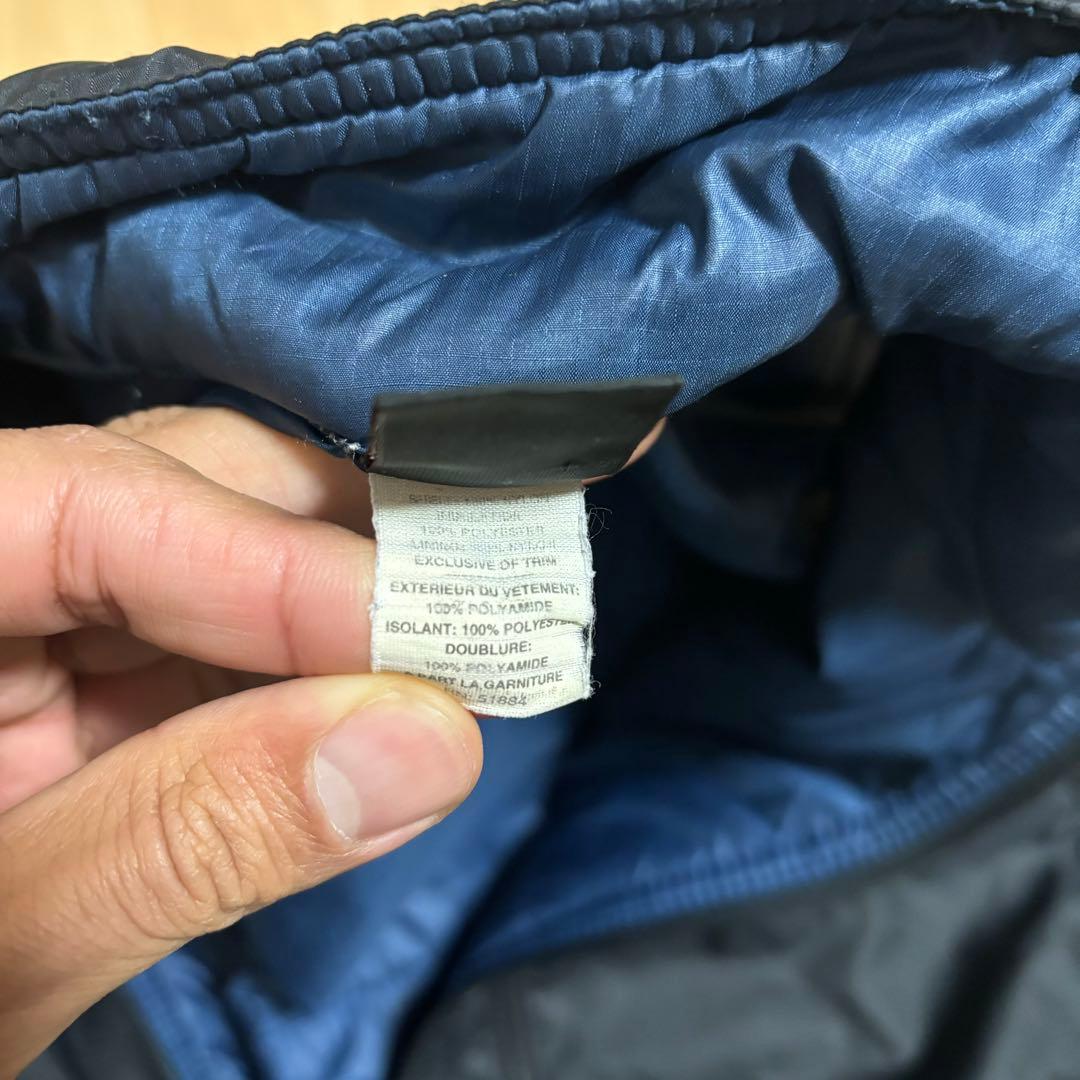 96's patagonia usa製 puff ball vest black