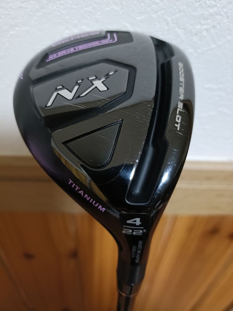 レディースユーティリティ　ホンマベレスNX 4U（22度） Lシャフト