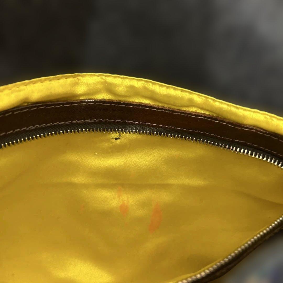 FENDI マンマバケット　フラワービーズ　デニム