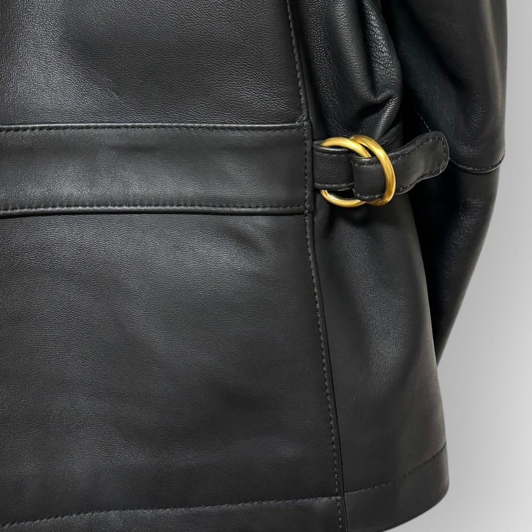 Schott レザースポーツジャケット L 黒