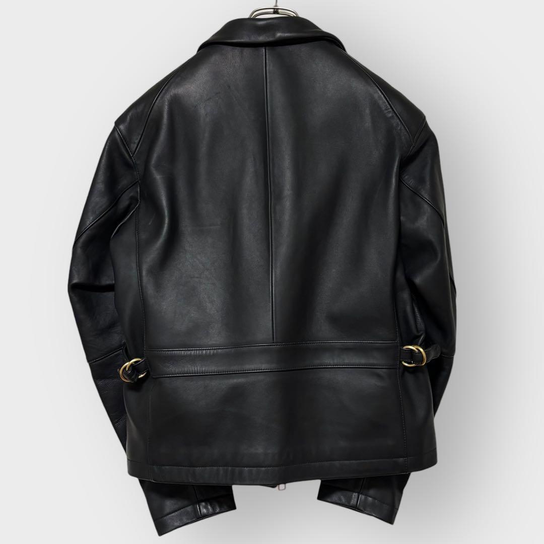 Schott レザースポーツジャケット L 黒