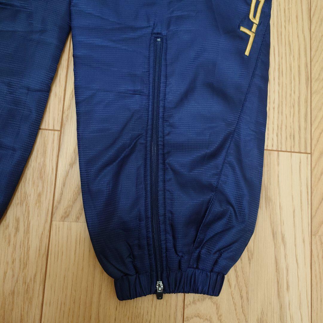 Umbro ネイビー ジャケット パンツセット 上下セット　中綿入りピステ　L