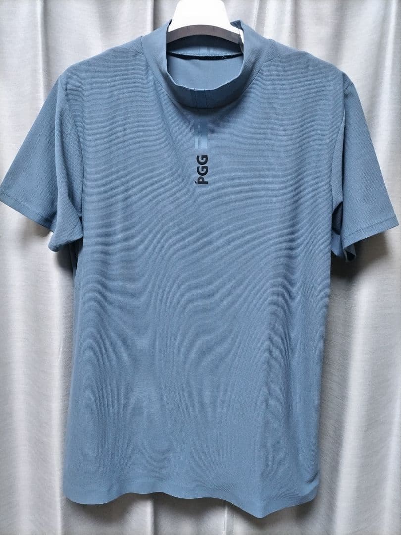 パーリーゲイツ　モックネック　近年モデル　ブルー