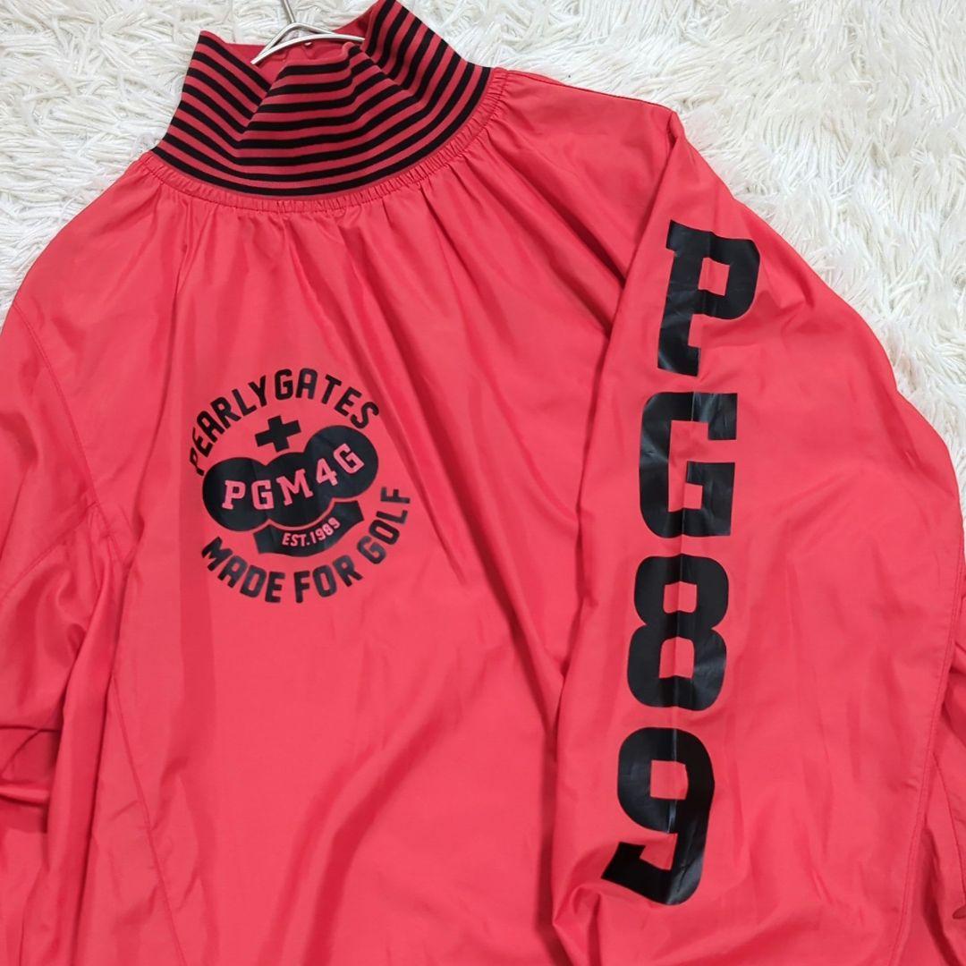 未使用級 パーリーゲイツ 1 ツインスニード 蓄熱 ジャケット セットアップ 赤