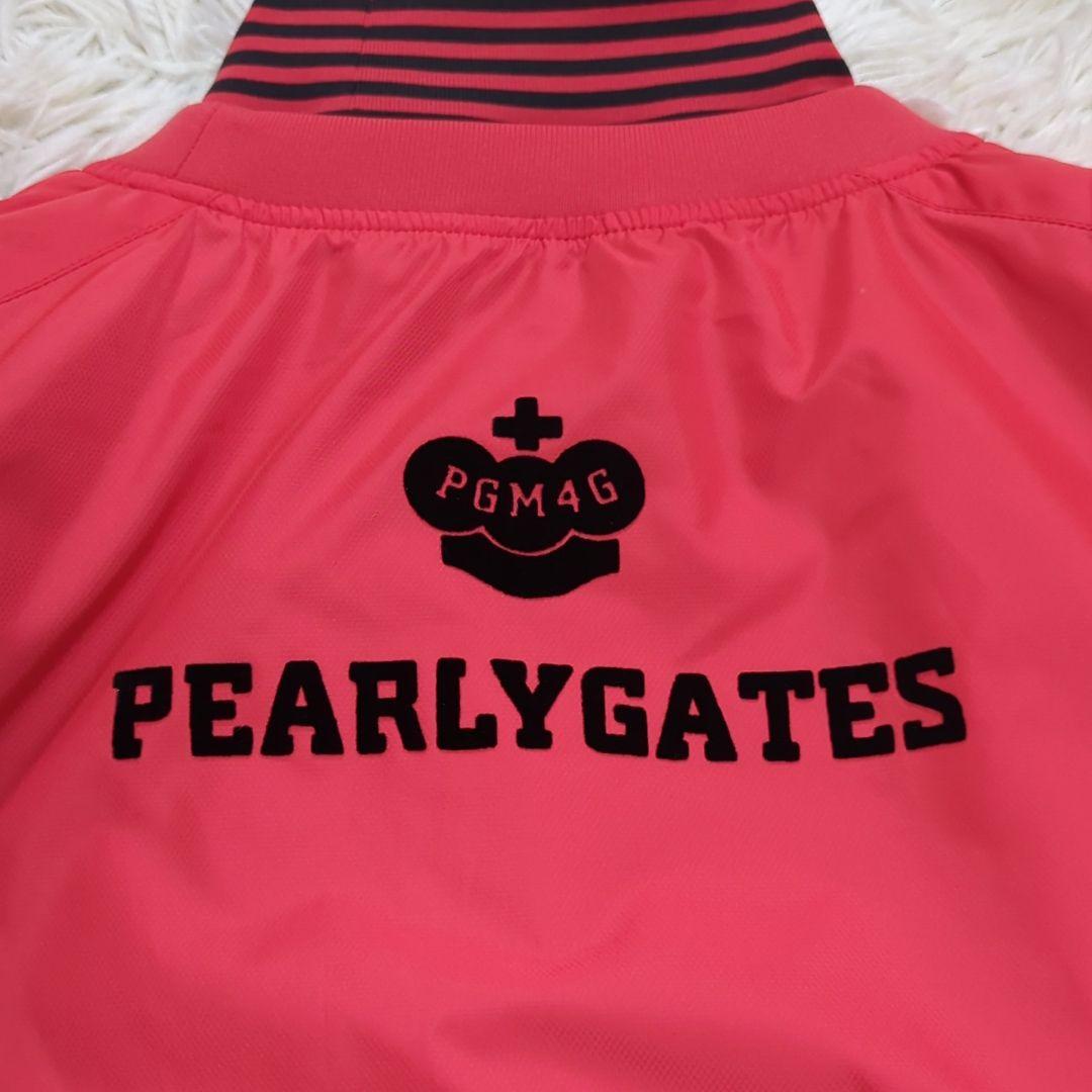 未使用級 パーリーゲイツ 1 ツインスニード 蓄熱 ジャケット セットアップ 赤