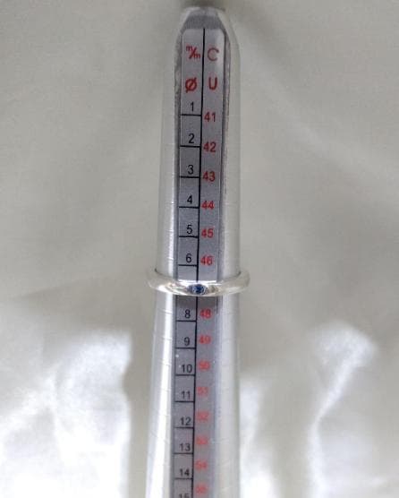 TIFFANY&Co.　エルサ・ペレッティ スタッキングバンド リング　7号