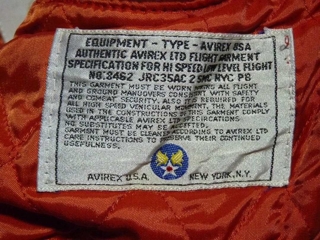 Jack　訳あり　状態必読　アヴィレックス　レザージャケット　レッド　M