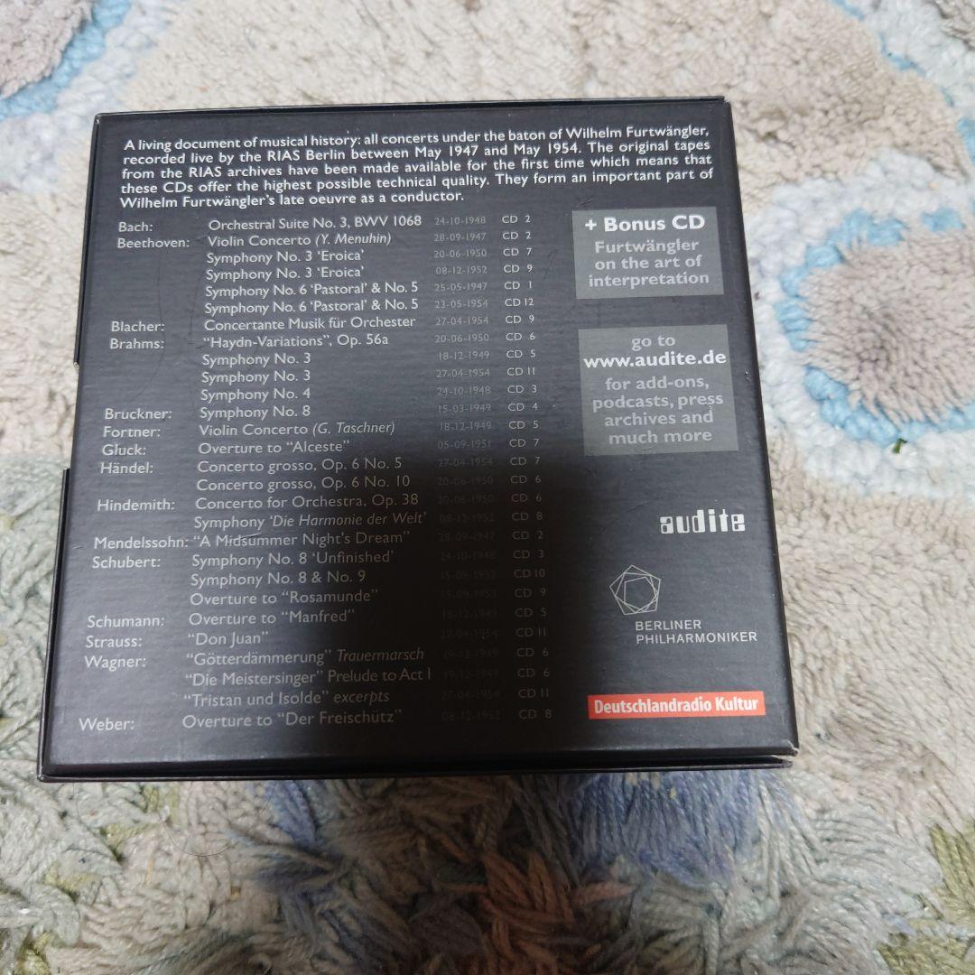 ウィルヘルム・フルトヴェングラー 12CDセット