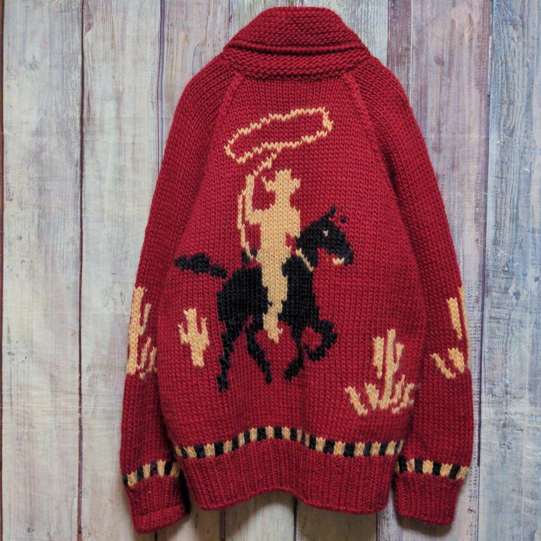 ファーストダウン カウチンセーター ニットカーディガン