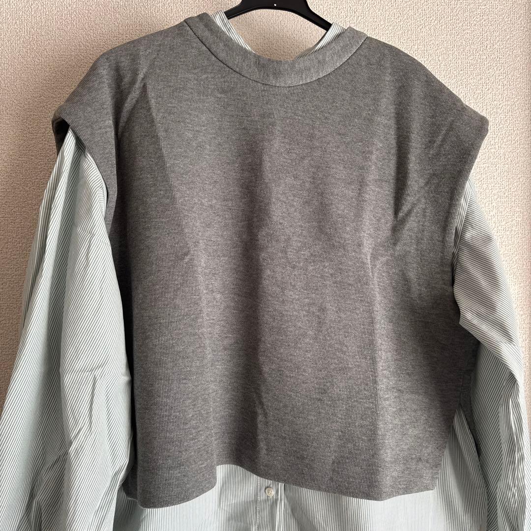 新品ビアズリー ジレシャツセット