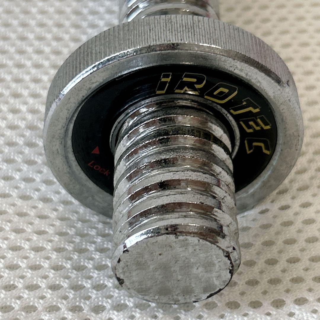 IROTEC ラバー付きダンベルプレート 1.25kg 2.5kg シャフト