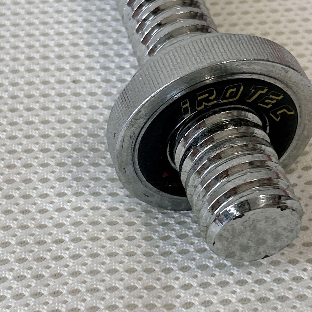 IROTEC ラバー付きダンベルプレート 1.25kg 2.5kg シャフト