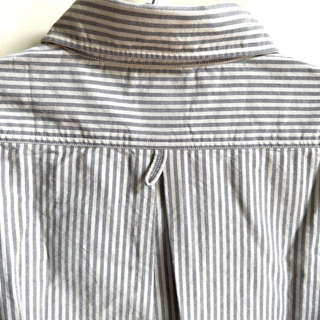 ダントン DANTON プルオーバー シャツ オックスフォード ストライプ