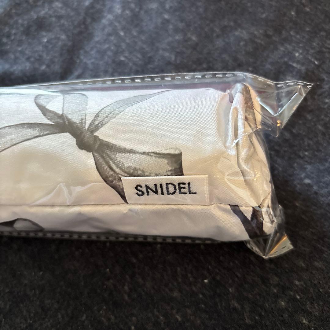 【SNIDEL×PROTECT U】コラボレーション 日傘　リボン柄　スナイデル