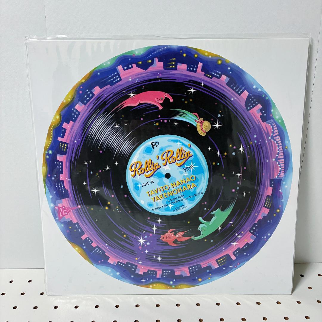 【新品・未再生】七尾旅人 × やけのはら Rollin' Rollin' 12\"