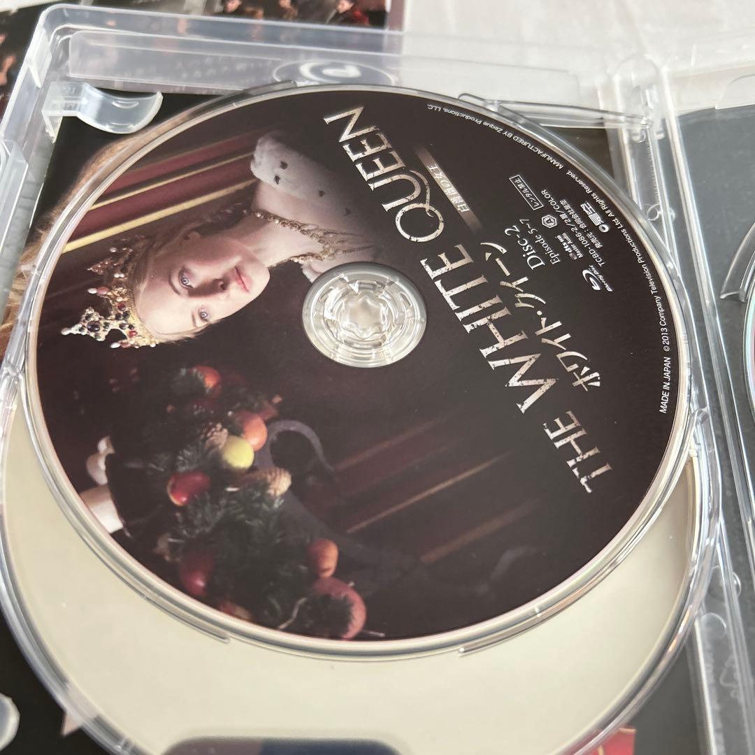 箱付き　ホワイト・クイーン 白薔薇の女王 Blu-ray-BOX〈3枚組〉