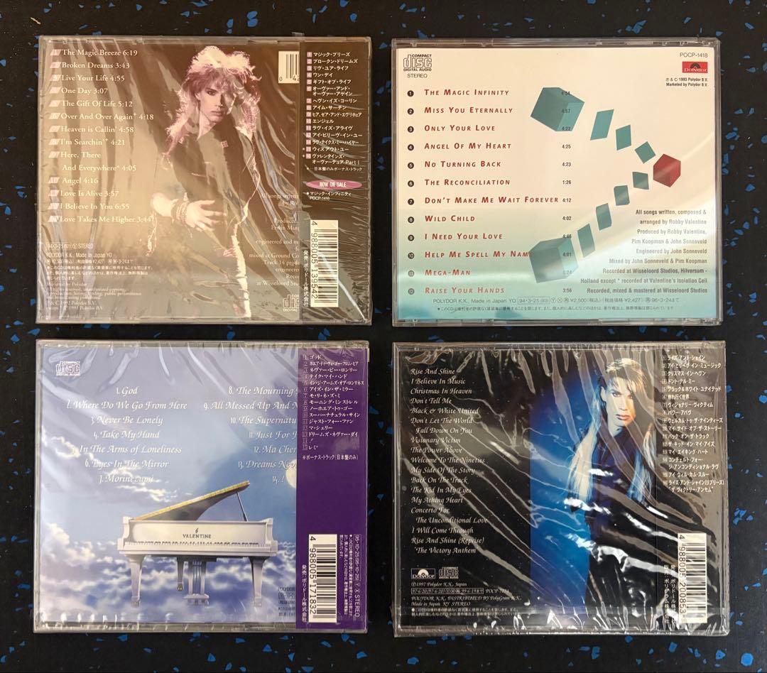 未開封多数】ロビー・バレンタインRobby Valentine CD13枚セット