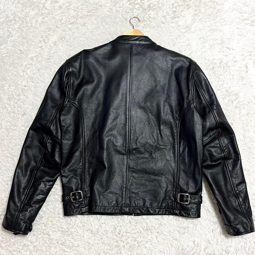 ✨美品✨希少サイズ MOTOR HEAD レザージャケット 3Lサイズ 水牛革