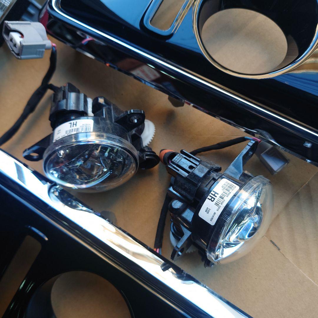 タントカスタム　フォグランプカバー/フォグランプ/LED/センサー一式