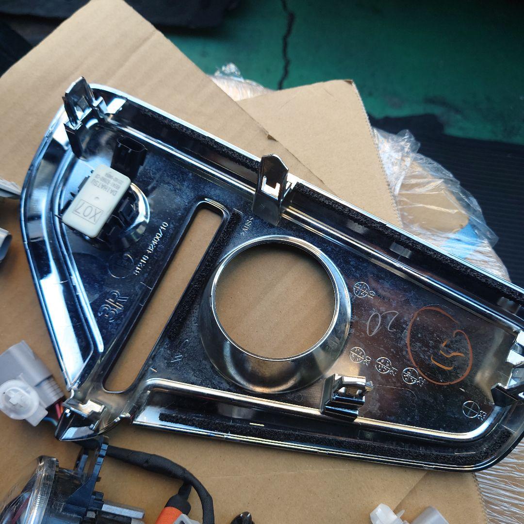 タントカスタム　フォグランプカバー/フォグランプ/LED/センサー一式