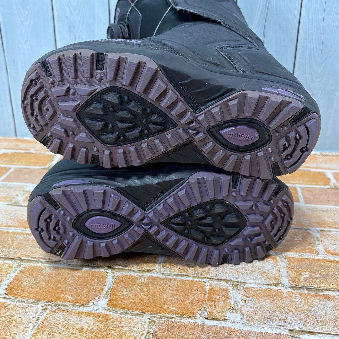 thirty two ダブルボア レディース ブーツ ブラック サーティーツー