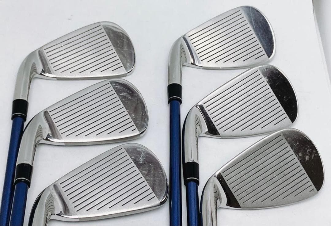 メガゴルフ イージースイング ワンレングス アイアンセット ゴルフクラブ 6本