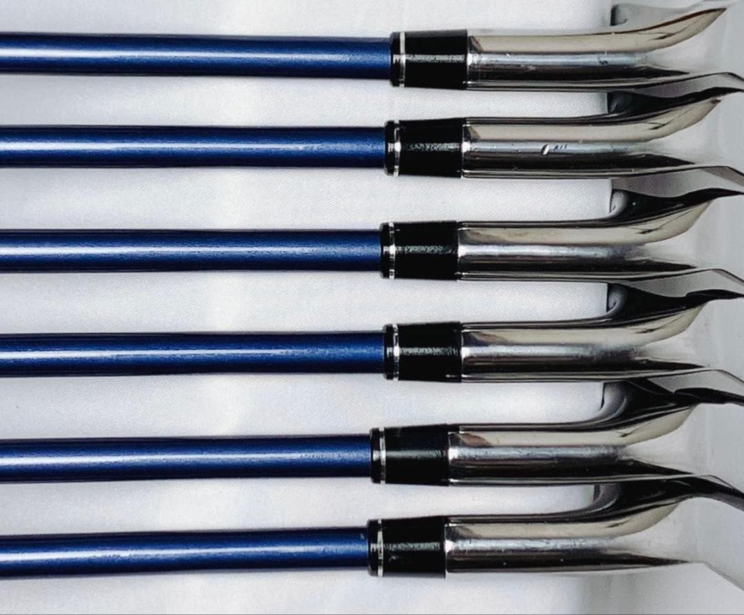 メガゴルフ イージースイング ワンレングス アイアンセット ゴルフクラブ 6本