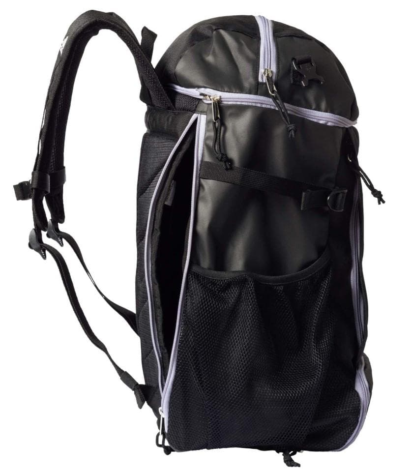 @アディダスサッカーボール用　デイパックボールバック リュック　 黒色×シルバー