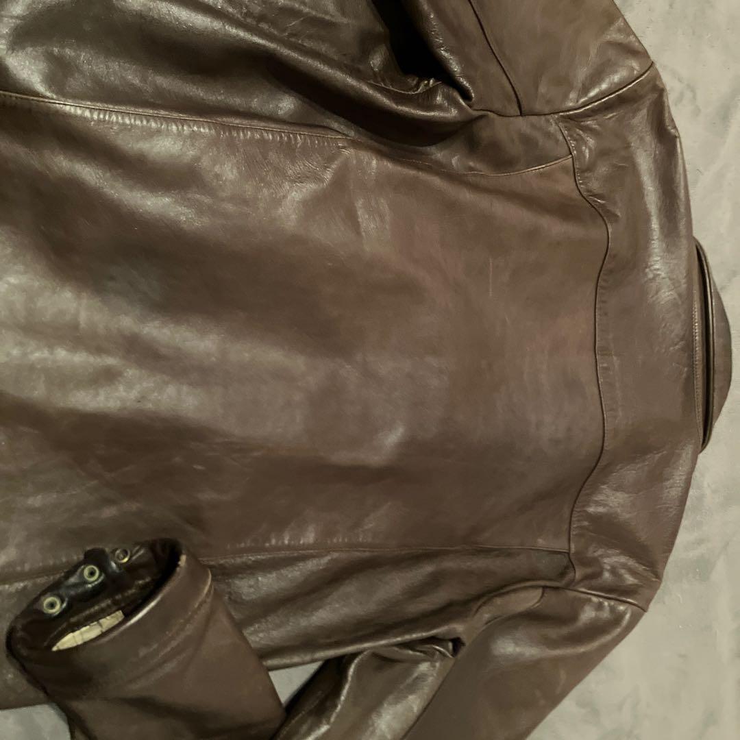 【大幅値下げ】CABANE de ZUCCA レザーシャツジャケット 羊革 M