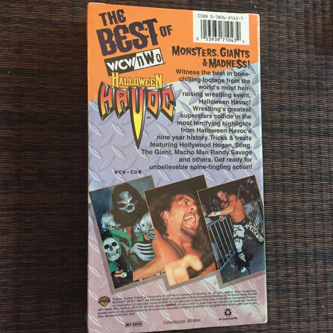 スポーツ・フィットネス WWE WCW BEST OF HALLOWEEN HAVOC VHS