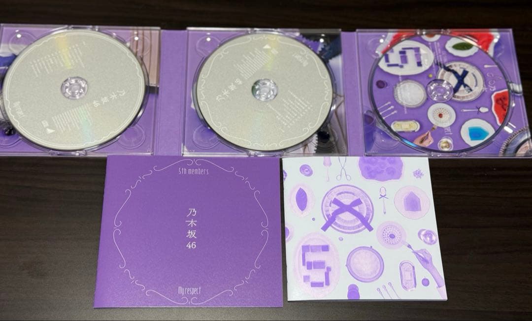 メ*ネ様 乃木坂46 5thアルバム My respect 完全生産限定盤 A〜