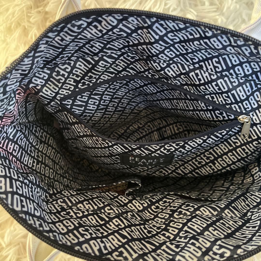 パーリーゲイツ PEARLYGATES カートバッグ トリコロール赤白黒