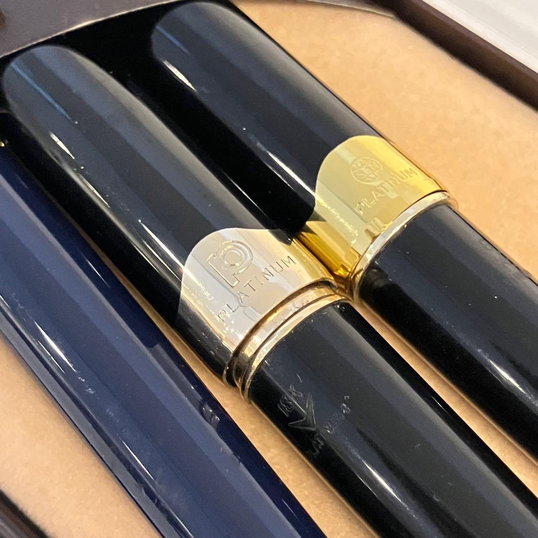 リ*ン様 【金高騰】プラチナ万年筆 3本セット K18 K14 ペン先 刻印