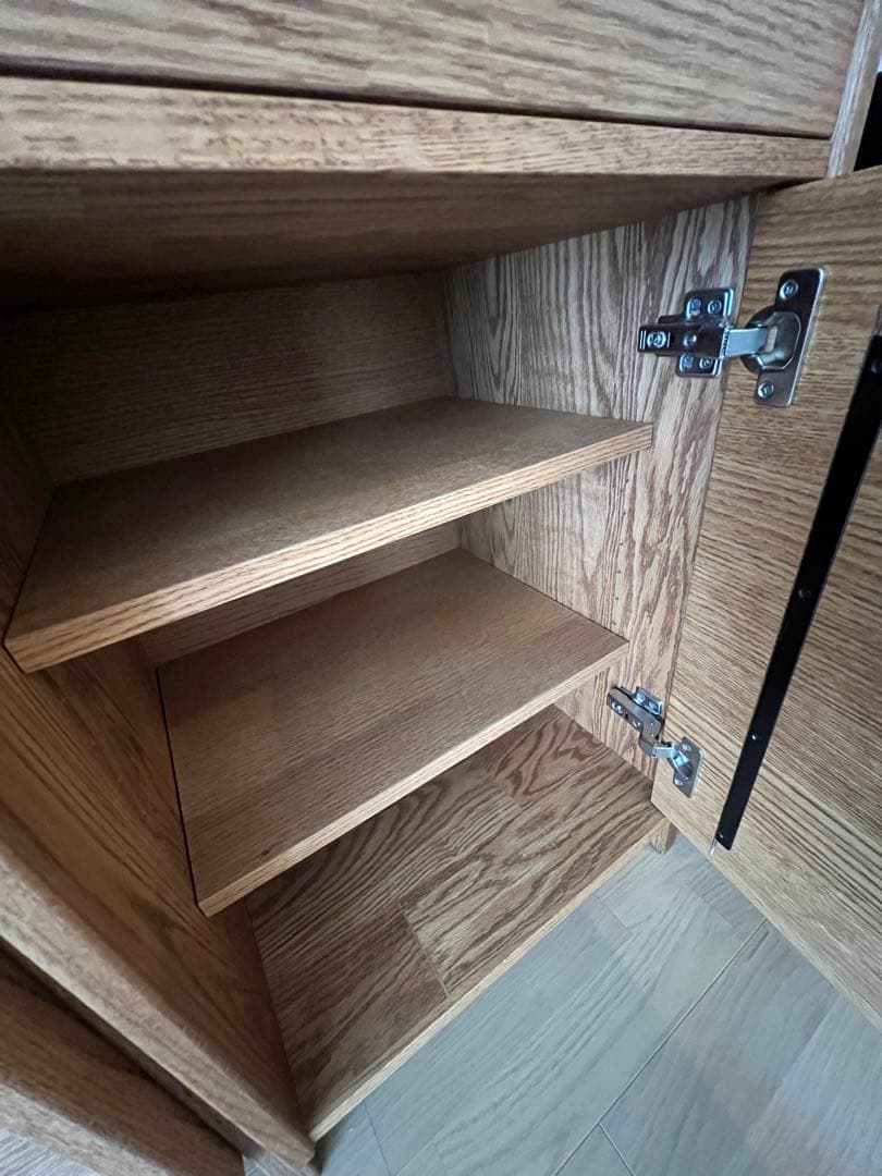 モモナチュラル MOMO natural 食器棚 VIBO UNIT オーク