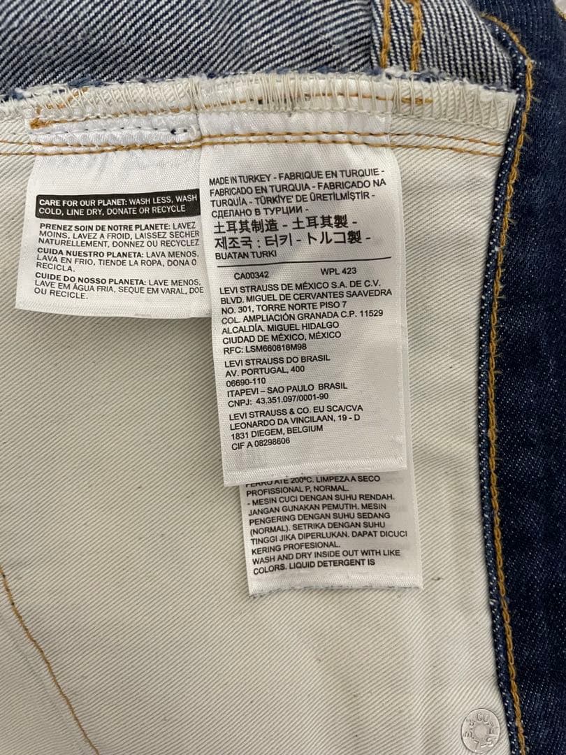 Levi’s リーバイス 501 W34 赤耳　デニム