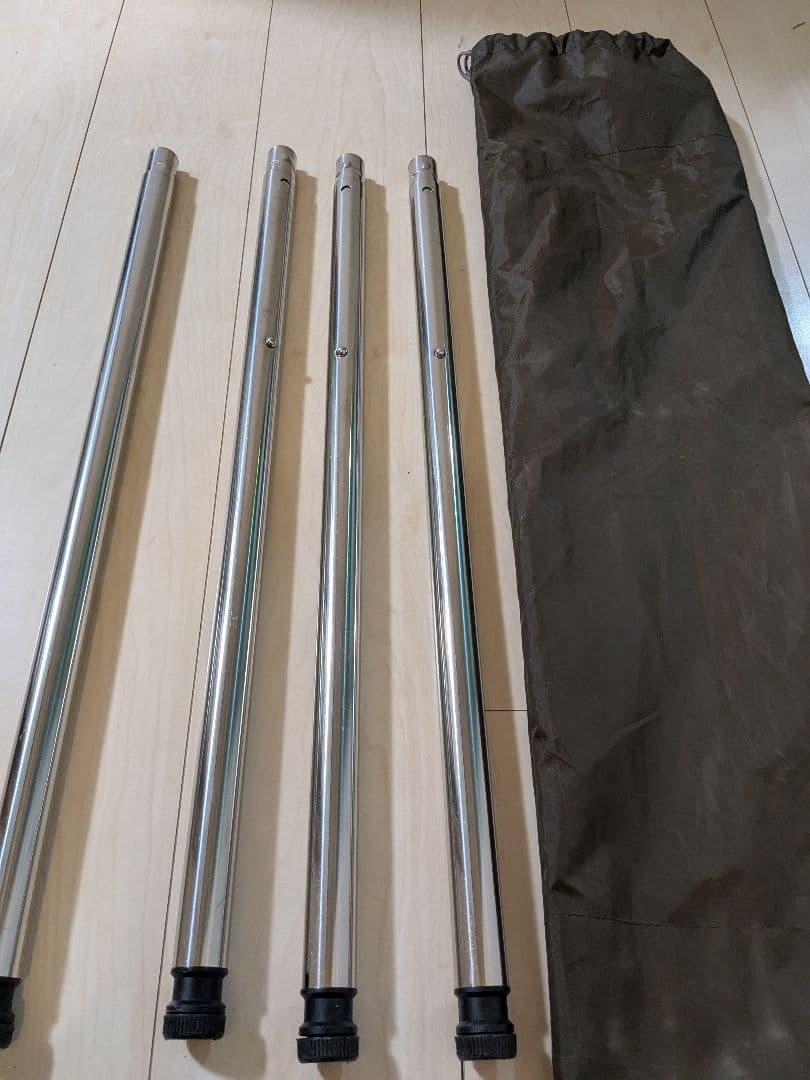 【廃盤】スノーピークIGTアイアングリルテーブル2way脚 660→830 4本