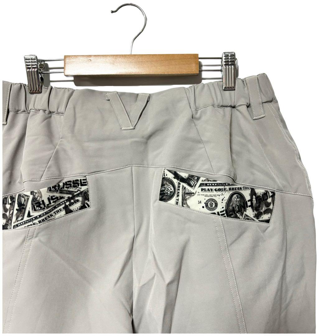 ラッセルノ ゴルフ ドラー ストレッチ ワイド ジョガーパンツ アイボリー M