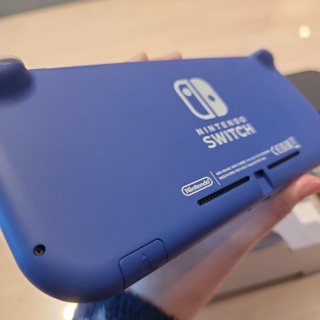 Nintendo Switch Lite 青色 充電器・ケース付き