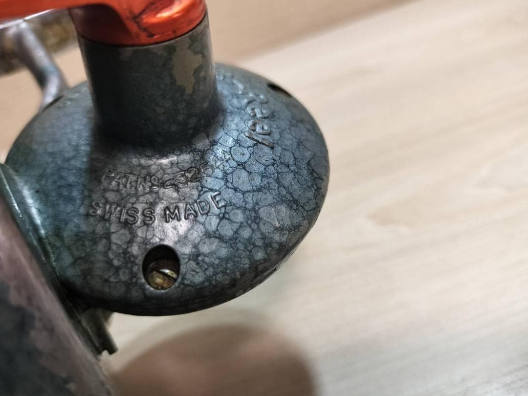★スイス製　ビンテージリール　swiss FIX REEL フィックスリール