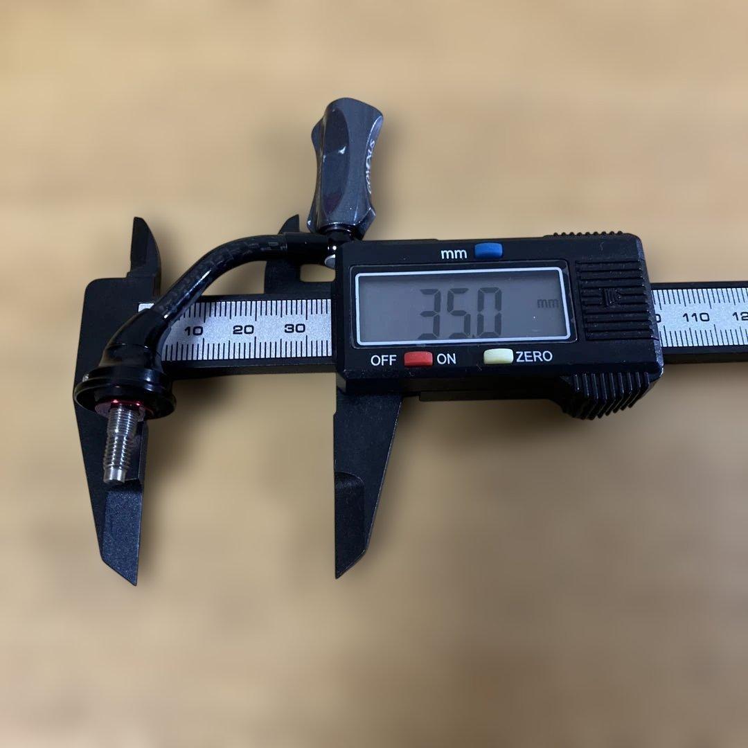 ほし　軽量　ゴメクサス　シマノ用　35mm カーボンハンドル