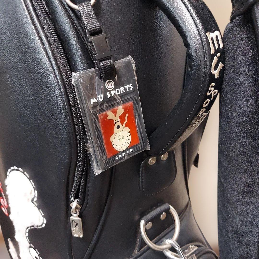 M・U スポーツ　ウエサコ　キャスター付 ゴルフ キャディバッグ