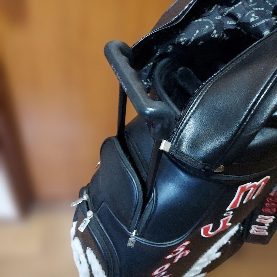 M・U スポーツ　ウエサコ　キャスター付 ゴルフ キャディバッグ