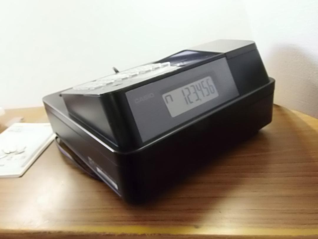 人気の黒126スマホと連携2020年製カシオSR-G3インボイスレジスター4部門