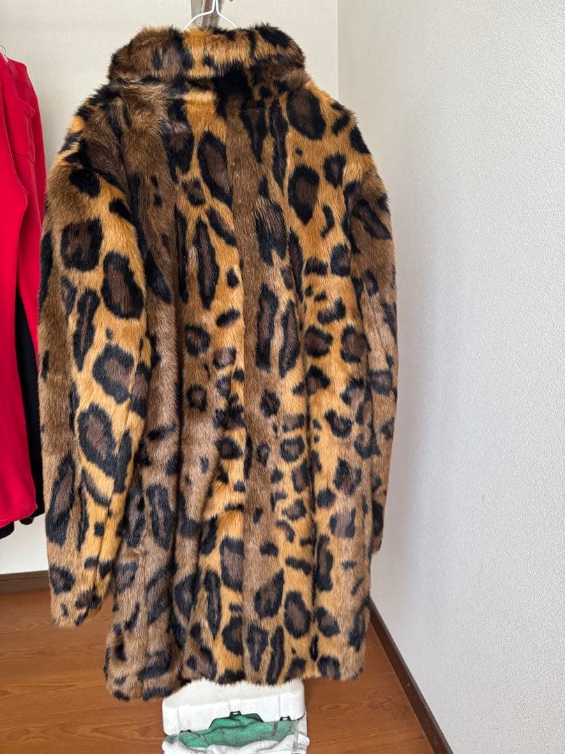 ギャングスタービル ファーコート ヒョウ柄