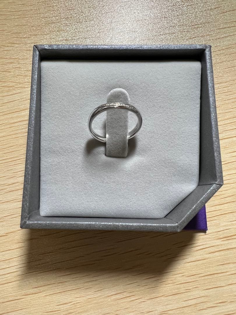 STAR JEWELRY SV925 DIAMOND WAVE RING 13号