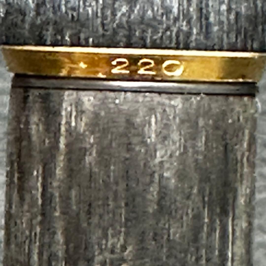 MONTBLANC 万年筆 220 ペン先585 k14 専用ケース付き