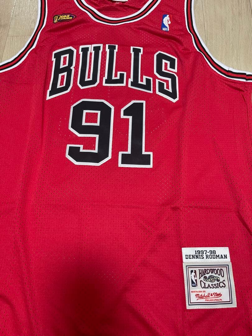 BULLS デニス・ロッドマン ユニフォーム 91,RODMAN,bulls