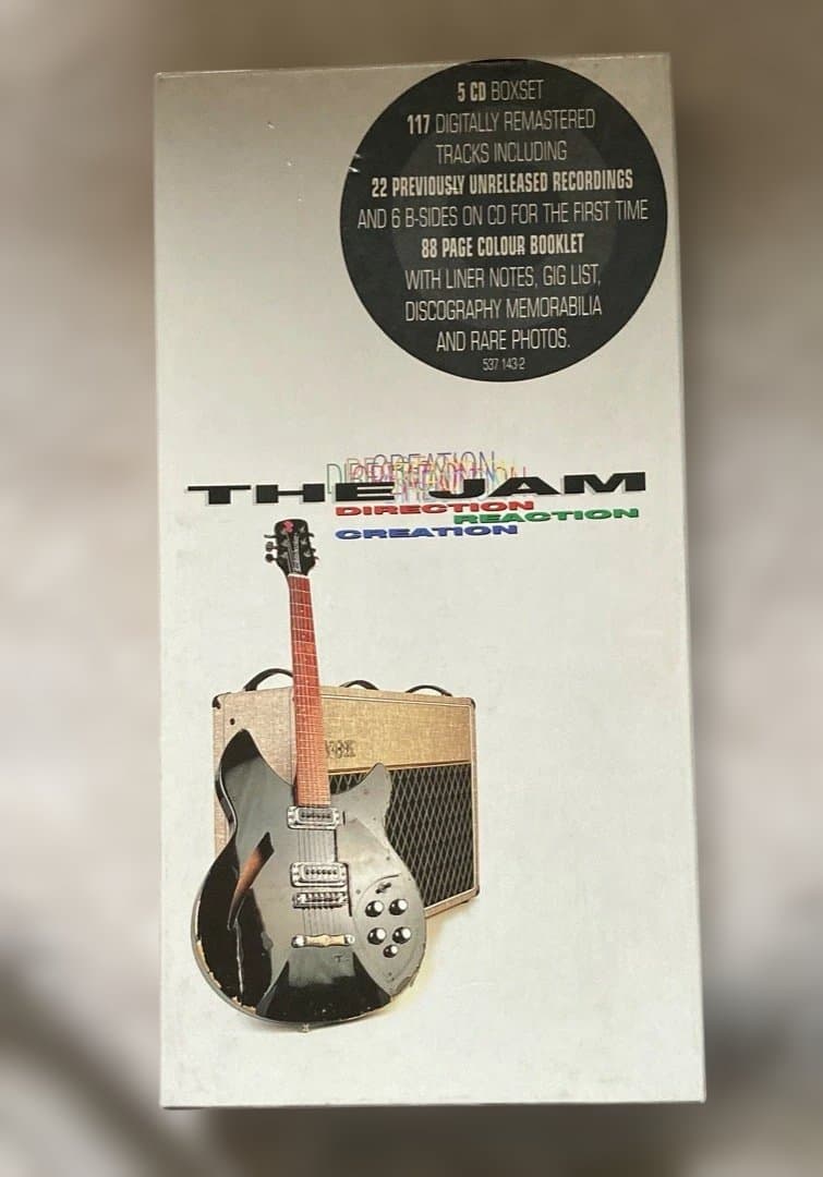 5CD-BOX輸入盤♪The Jam ザ・ジャム／ポールウェラー／モッズMODS