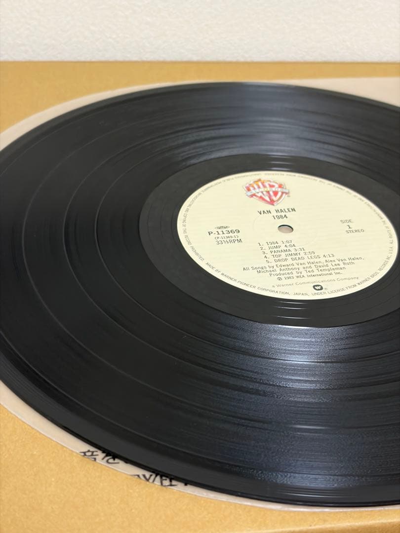 VAN HALEN 1984　帯付き　レコード　ヴァン・ヘイレン　⚠️動作未確認⚠️