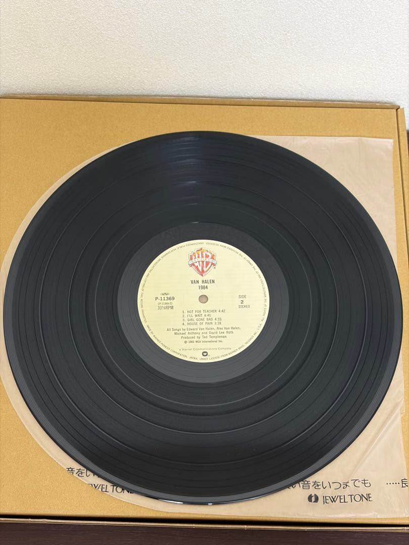 VAN HALEN 1984　帯付き　レコード　ヴァン・ヘイレン　⚠️動作未確認⚠️